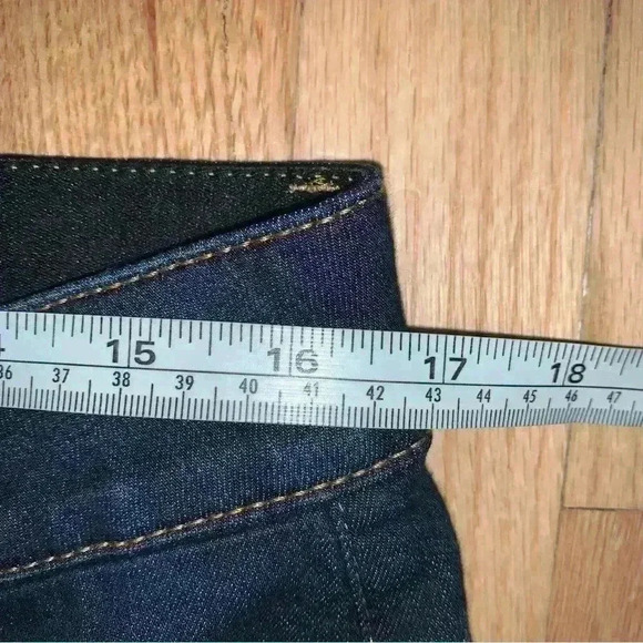Women’s Democracy “Ab” Technology Dark Wash Skinny Pull On Jeans Size 12 - Picture 10 of 12